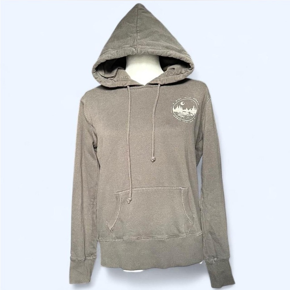 Gray Cotton On Hoodie with “A girl will dream” decal